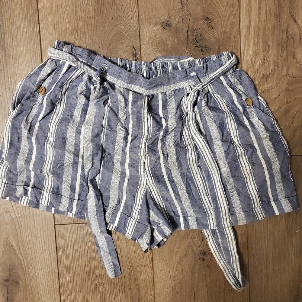 Angie Striped Shorts
